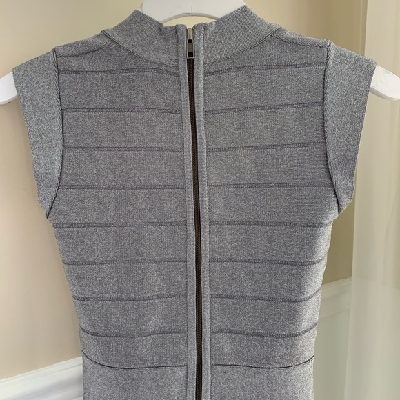 French connection size 2 metallic mini dress - Picture 11 of 16